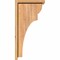 Ekena Millwork Yorktown Smooth Corbel w/Backplate, Western Red Cedar, 7 1/2"W x 12"D x 24"H COR08X12X24YOR01SWR - alternate 3